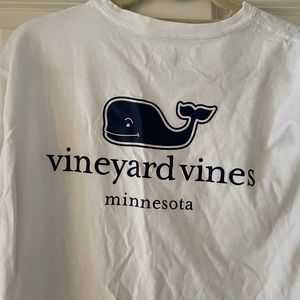 Vineyard Vines White MN Long Sleeve